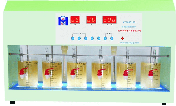 MY3000-6A/B/C/D/E 混凝试验搅拌机